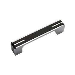 Мебельная ручка МОНОХРОМ RS267CP/BL.4/160 Мебельная ручка МОНОХРОМ RS267CP/BL.4/160
