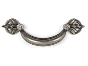 Мебельная ручка RS417BAZ.3 RS417BAZ.4 (BAZ - Чернёный старинный цинк)