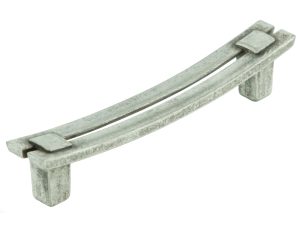 Мебельная ручка RS408BAZ.4 (BAZ - Чернёный старинный цинк)