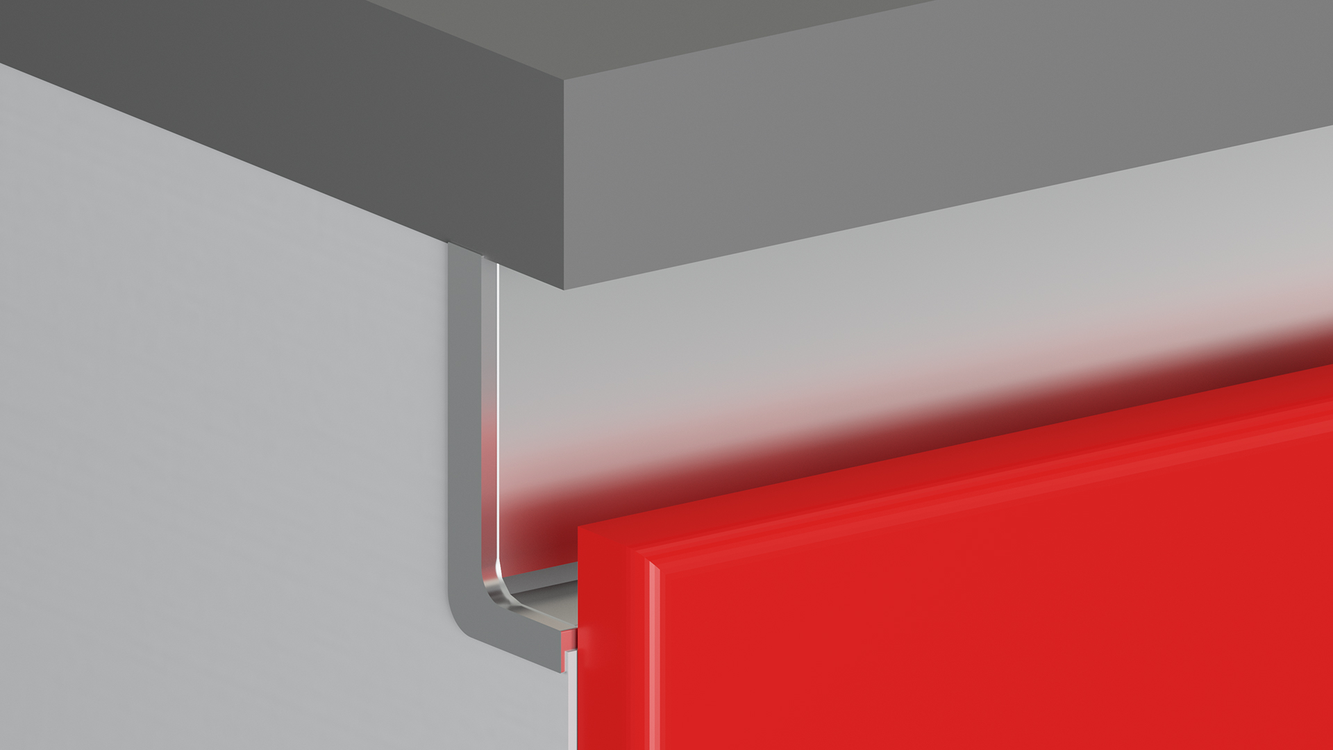 Горизонтальный профиль GOLA BALANCE RP051SC.1 (SC - Сатиновый хром) — изображение 2