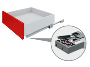 Направляющие скрытого монтажа В-Slide DB7776Zn